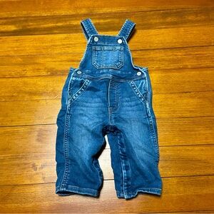 GAP Blue Denim Kids Overalls Size 6-12 Months